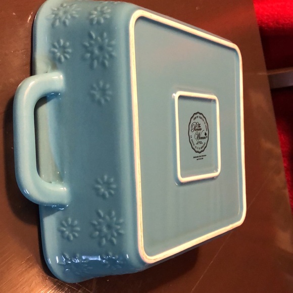 The Pioneer Woman Square Dish Blue Floral Collection - Picture 7 of 7
